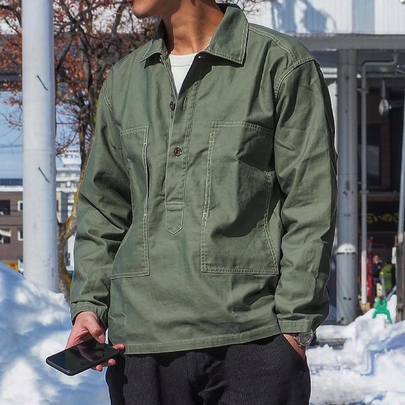 FULL COUNT / US Army Pullover Shirt | CALIFORNI