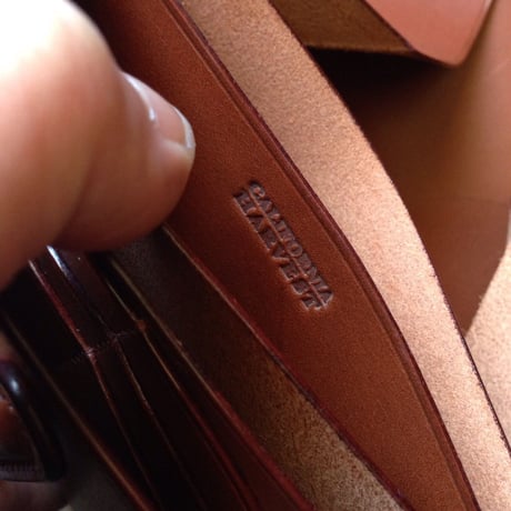 CALIFORNIA HARVEST / LONG WALLET (MARRON)