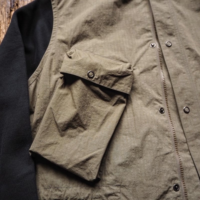HAVERSACK ハバーサックミリタリージャケット 中古・古着通販】HAVERSACK (ハバーサック) ノーカラー