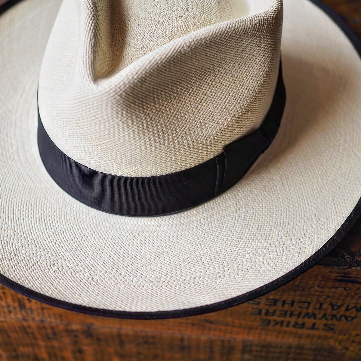 帽子 THE H.W. DOG & CO. BR PANAMA HAT OLIVE N-PANAMA HAT