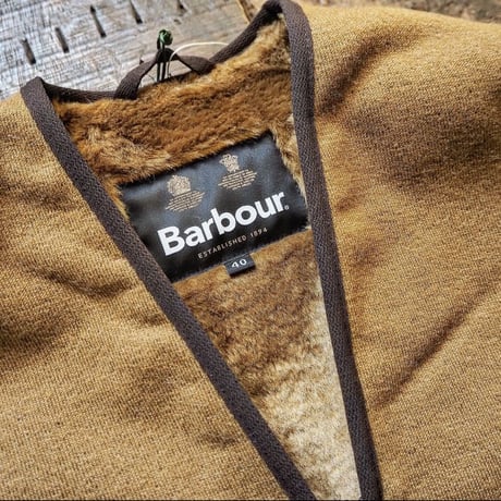 Barbour / Front Zip Fur Liner Vest