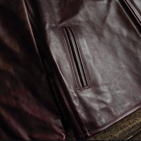 Aero Leather / Half Belt STF -Cordovan-