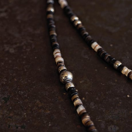 DUCK TAIL ／Heishi Beads Necklace "Type-C"