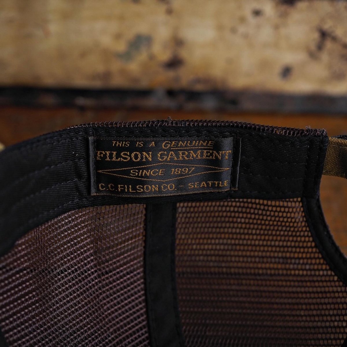 FILSON／LOGGER MESH CAP -Black- | CALIFORNIA HA