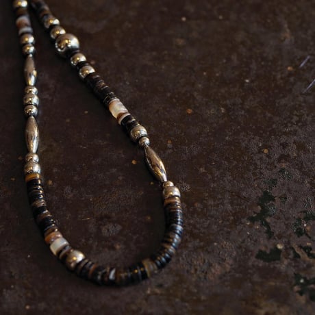 DUCK TAIL ／Heishi Beads Necklace "CH Custom"