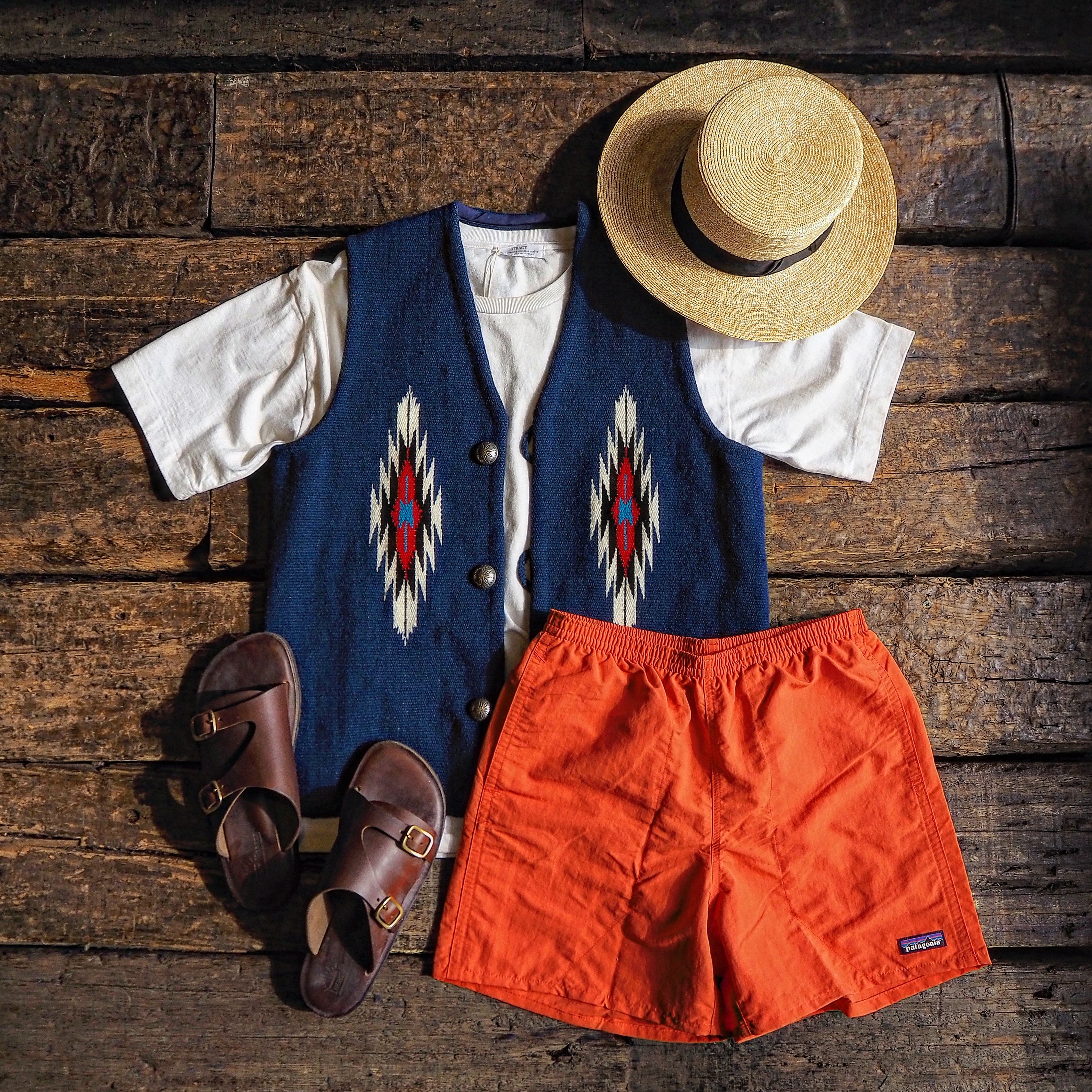 TRUJILLO'S ／ CHIMAYO SUQARE VEST（38〜40） | CALIF