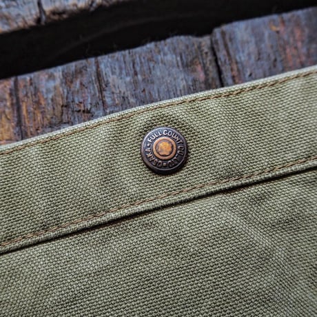 FULLCOUNT / Paraffin Canvas Coal Bag