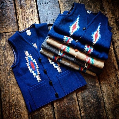 ORTEGA’S / VEST   (NAVY 38インチ)