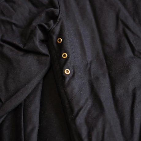 BiburyCourt／WAXED COTTON FIELD JACKET -Black-