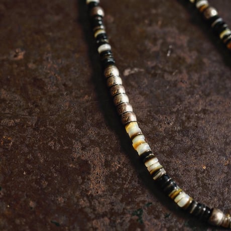 DUCK TAIL ／Heishi Beads Necklace "Type-A"