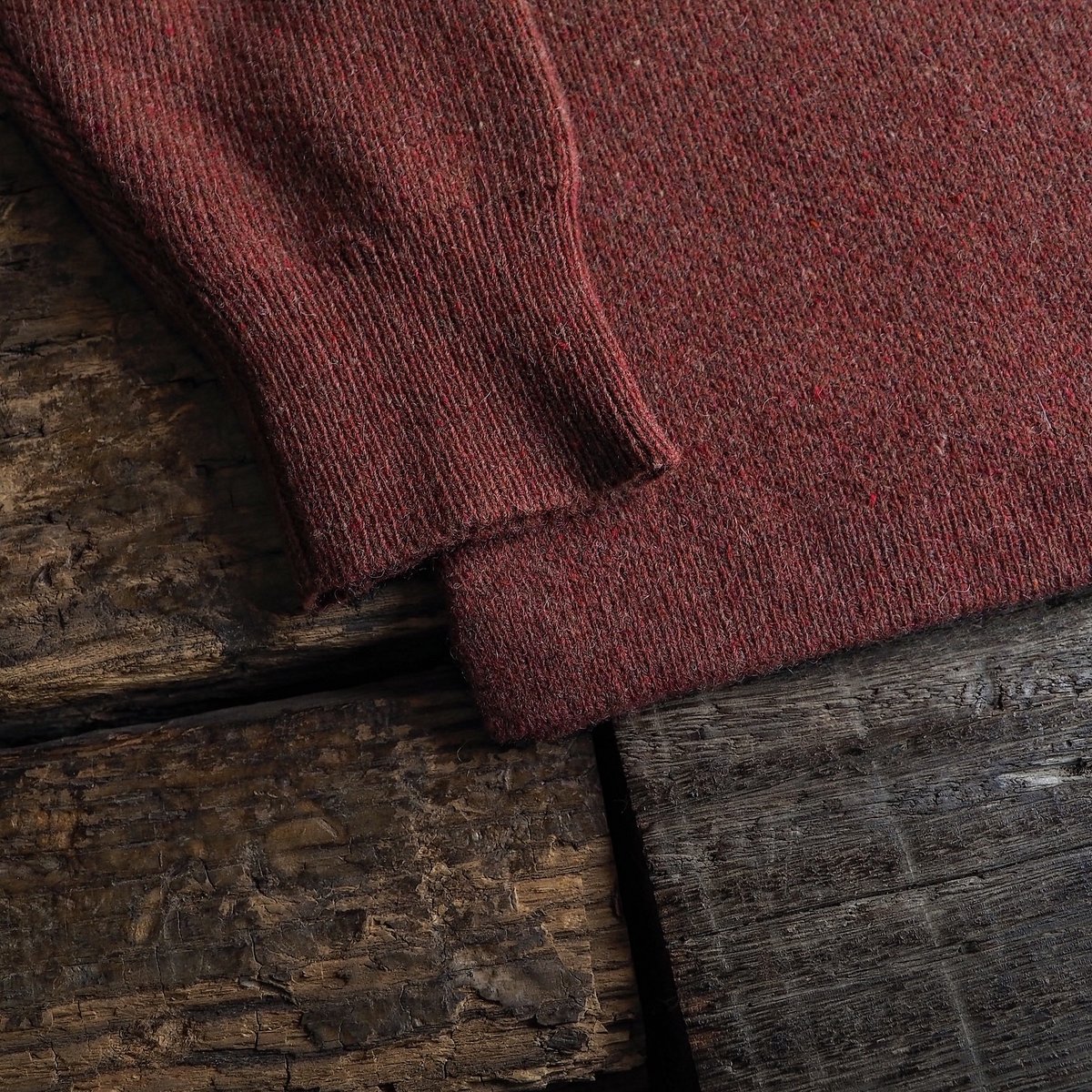 patagonia ／ RECYCLE WOOL BLEND RUGBY SWEATER |