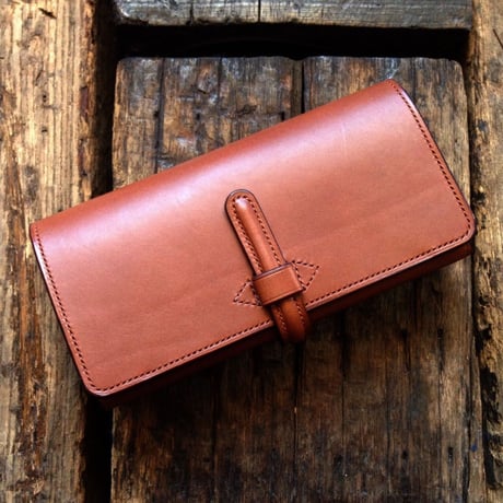 CALIFORNIA HARVEST / LONG WALLET (MARRON)