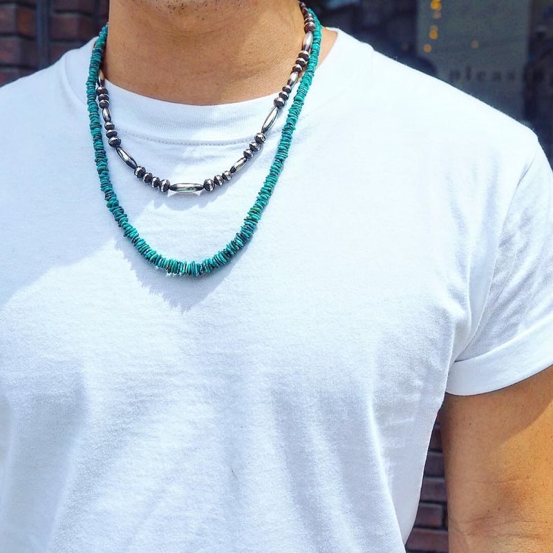 Navajo / Kingman Turquoise Necklace （ナゲット） | CA