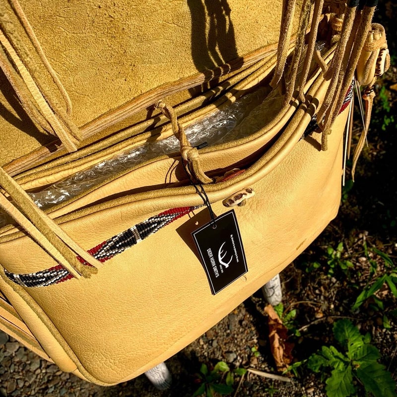 梟唄OWLSONG/ DEER LEATHER SHOULDER BAG (GR Speci