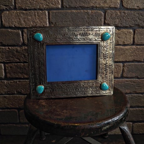 J.Alexander / STAMPED TURQUOISE PHOTO FLAME "Small"