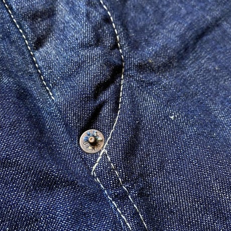 FULLCOUNT / PW Denim Cinch Back Work Pants