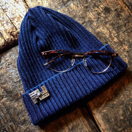 FULLCOUNT / INDIGO RIB WATCH CAP