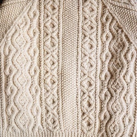 INVERALLAN / 3A LUMBER CARDIGAN "WHITE"