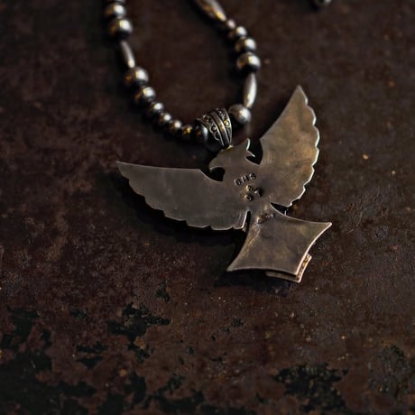 DEER HORN SMITH'S × DUCKTAIL ／ Thunderbird Necklace Set -Morenci Turquoise-