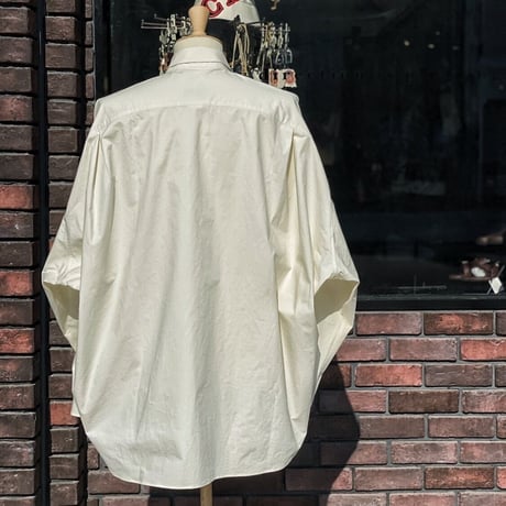 力縫製室×DEERHORNSMITH'S  / コットンタイプライターワークシャツ
