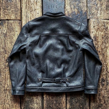 HBHS × DEER HORN SMITH'S /  TYPE-1 LEATHER JACKET "Ezo Deer Leather"