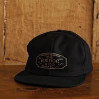 THE.H.W.DOG & CO. / TRUCKER CAP "BLACK"
