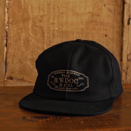 THE.H.W.DOG & CO. / TRUCKER CAP "BLACK"
