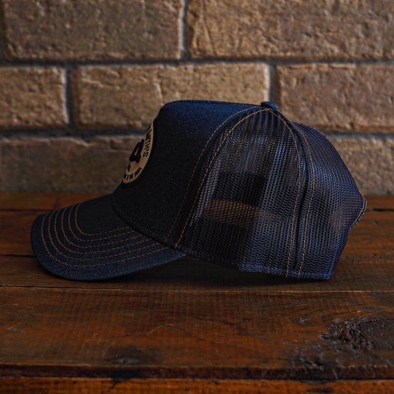 DEER HORN SMITH'S / Logo Mesh Cap ”DENIM” | CAL