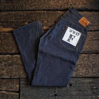 FULLCOUNT / WWII Model Brown Cotton Denim Pants(Non Wash)