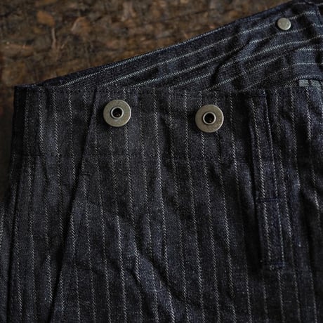 Nigel Cabourn／40'S FRENCH WORK PANTS -DOBBY STRIPE DENIM-