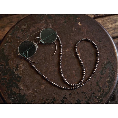 DUCK TAIL x CH / Silver Beads Necklace（3way）
