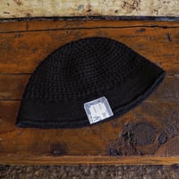 THE H.W.DOG&CO. ／ KNIT HAT -Black-
