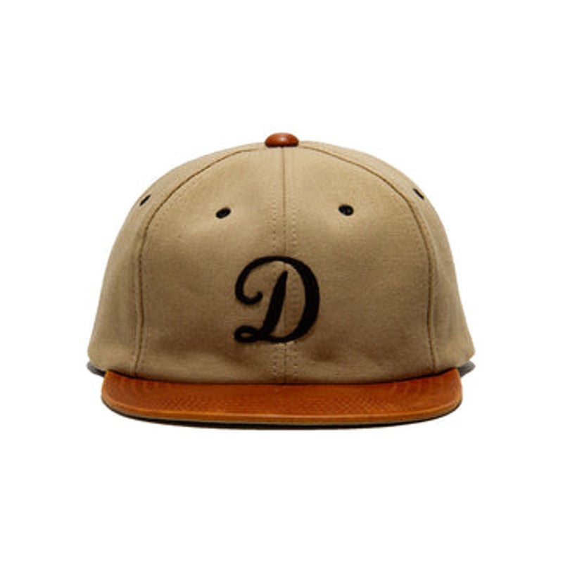 THE H.W.DOG&CO. / 2 TONE LEATHER COTTON CAP | C...