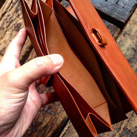 CALIFORNIA HARVEST / LONG WALLET (CAMEL)