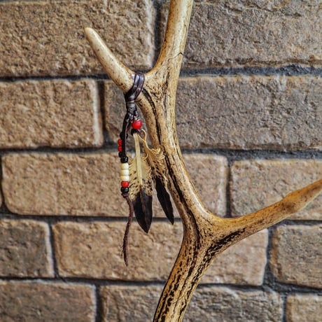 DEER HORN SMITH'S ／ Jewelry Stand "Leather Feather Custom"-Small-