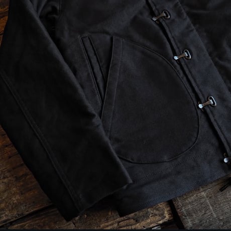 Nigel Cabourn ／ 40's US CLIP JACKET MODIFY -Black-