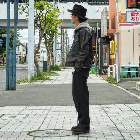HBHS × DEER HORN SMITH'S /  TYPE-1 LEATHER JACKET "Ezo Deer Leather"