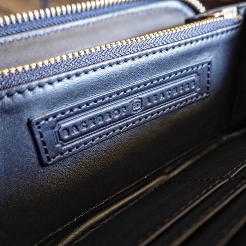 BACKDROP Leathers / ZIP WALLET (TW RING付) | CAL