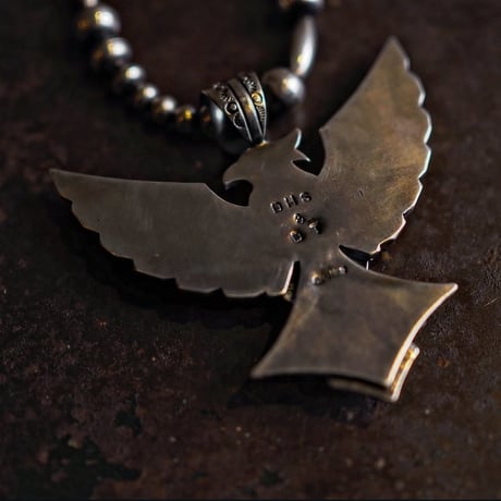 DEER HORN SMITH'S × DUCKTAIL ／ Thunderbird Necklace Set -Morenci Turquoise-