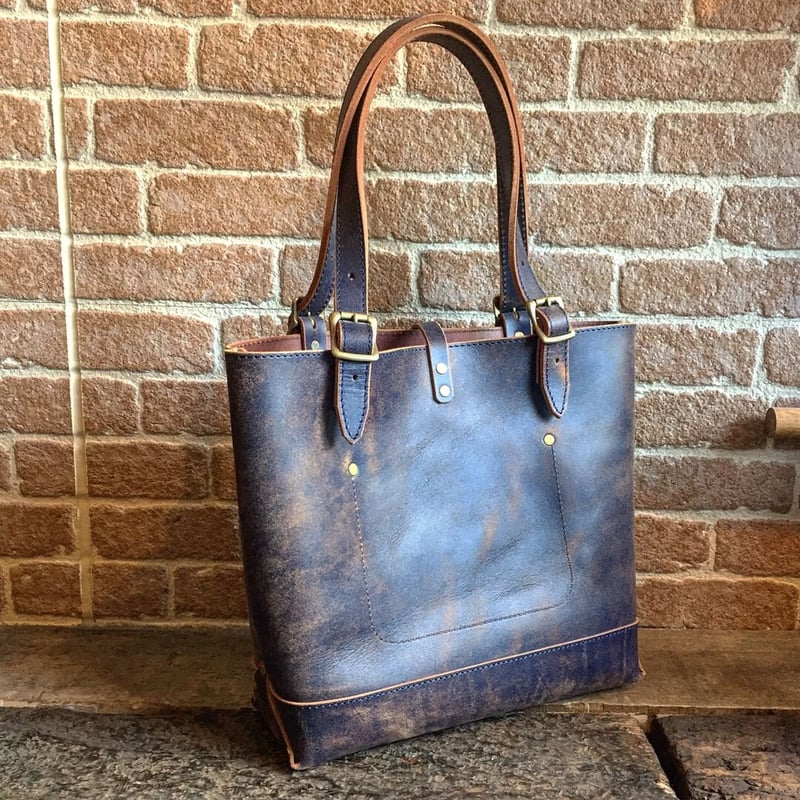 Left Hand トートバッグ LEFT HAND TOTE BAG / NAVYクラック(M) | CALIFORNIA