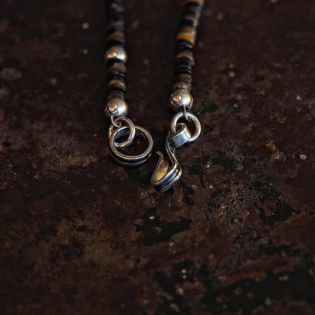 DUCK TAIL ／Heishi Beads Necklace "Type-D"