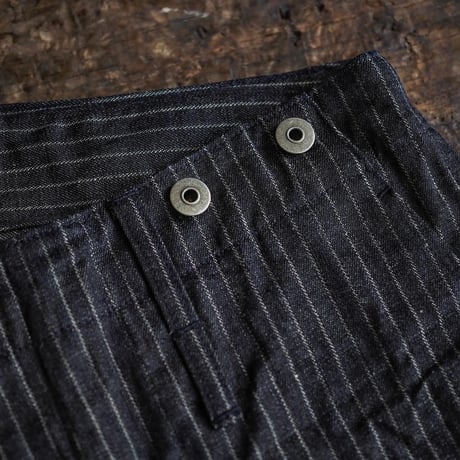 Nigel Cabourn／40'S FRENCH WORK PANTS -DOBBY STRIPE DENIM-