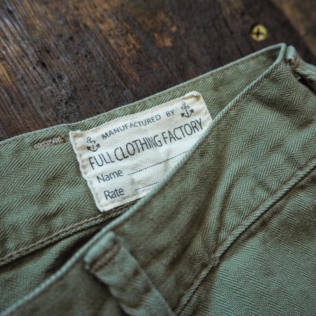 FULLCOUNT / Herringbone USN Trousers