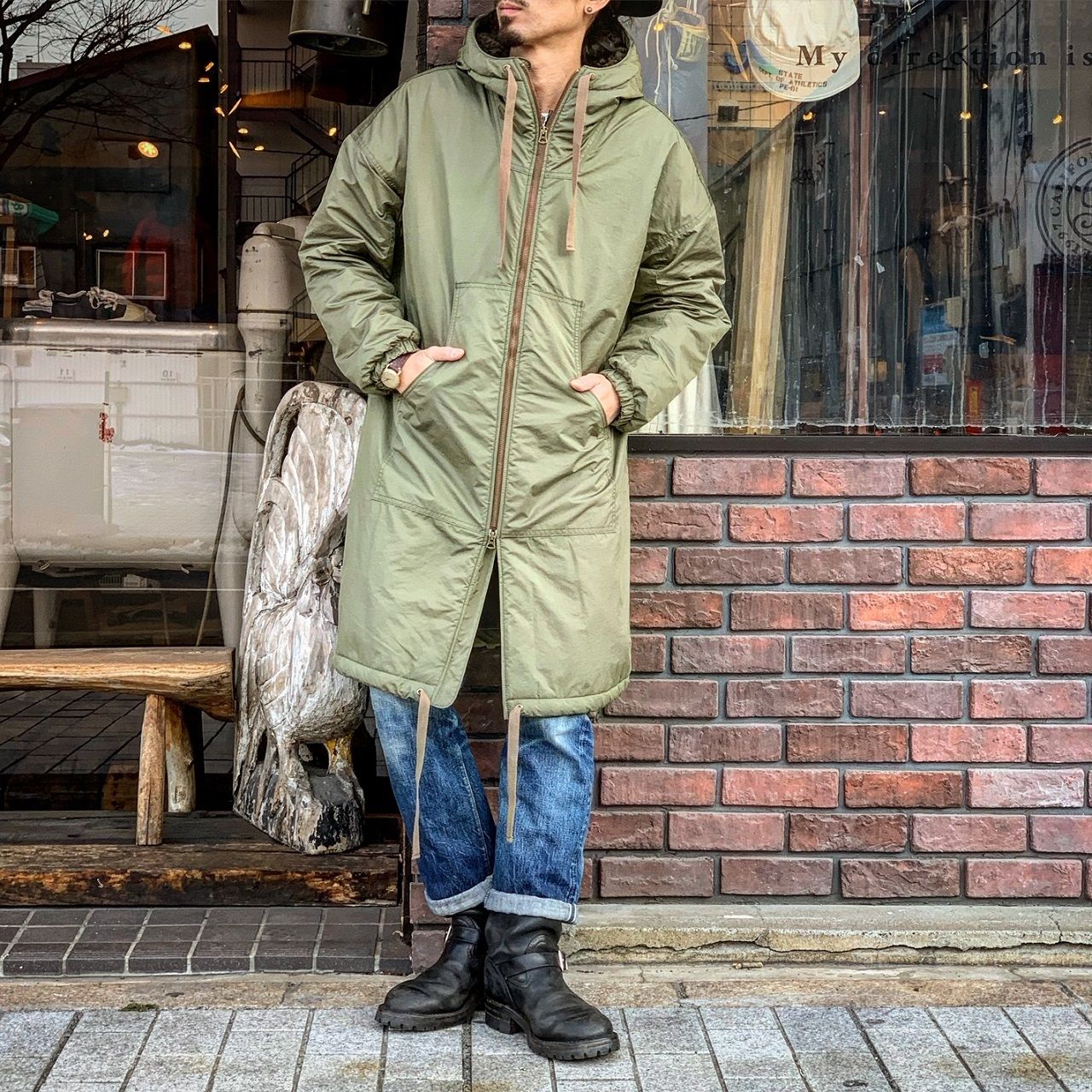 最後価格】STEVENSON OVERALL CO. ショップコート 38 original