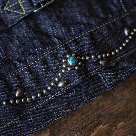 FULLCOUNT×HTC ／ ２１０７HTC (Type-1 On Studs Denim Jacket -by Zip Stevenson HTC-)