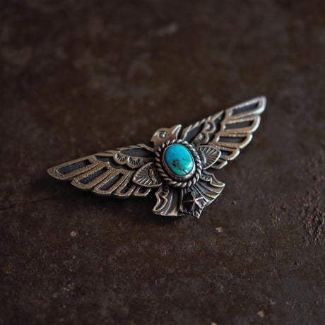 DUCKTAIL × DEER HORN SMITH'S ／ Thunderbird Pin Badge（R）
