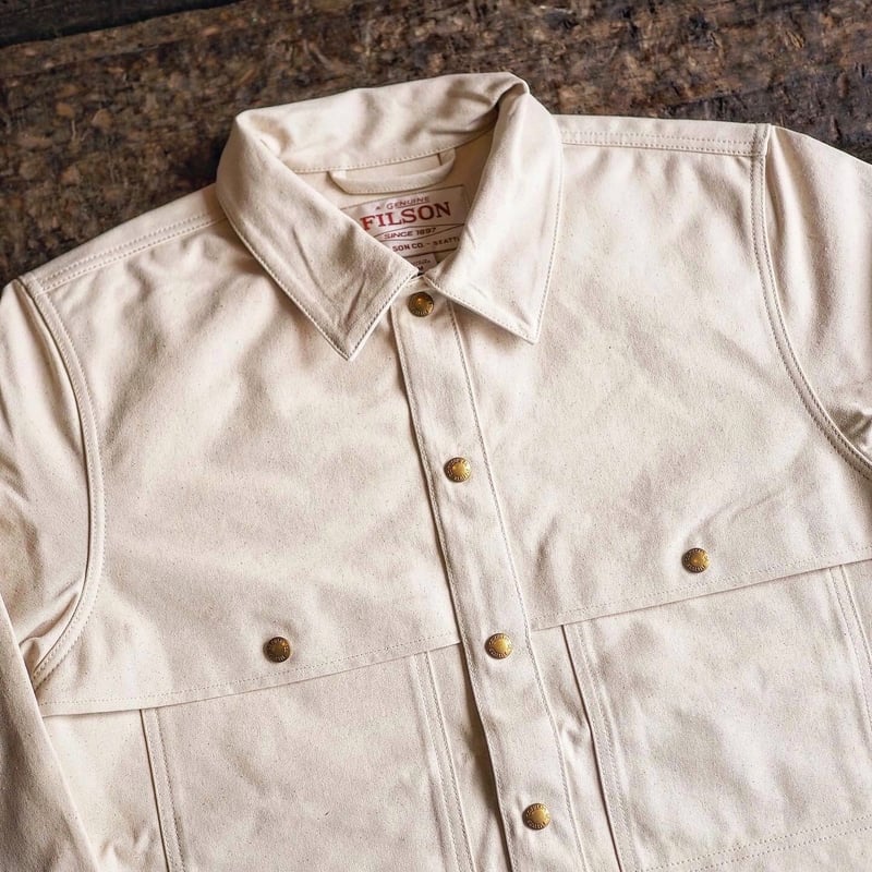 FILSON フィルソン DRY TIN CLOTHJAC SHIRT XL Filson Dry Tin Jac Shirt Navy Dark Blue Cloth Jacket USA Made Mens