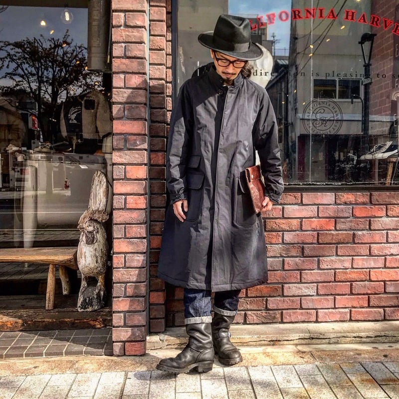 HAVERSACK / スプリットファイバークロスハンティングコート 
