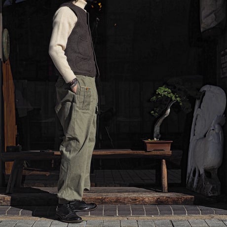 Nigel Cabourn／BRITISH ARMY PANTS -Loose Denim-