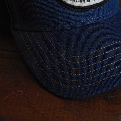 DEER HORN SMITH'S / Logo Mesh Cap ”DENIM”